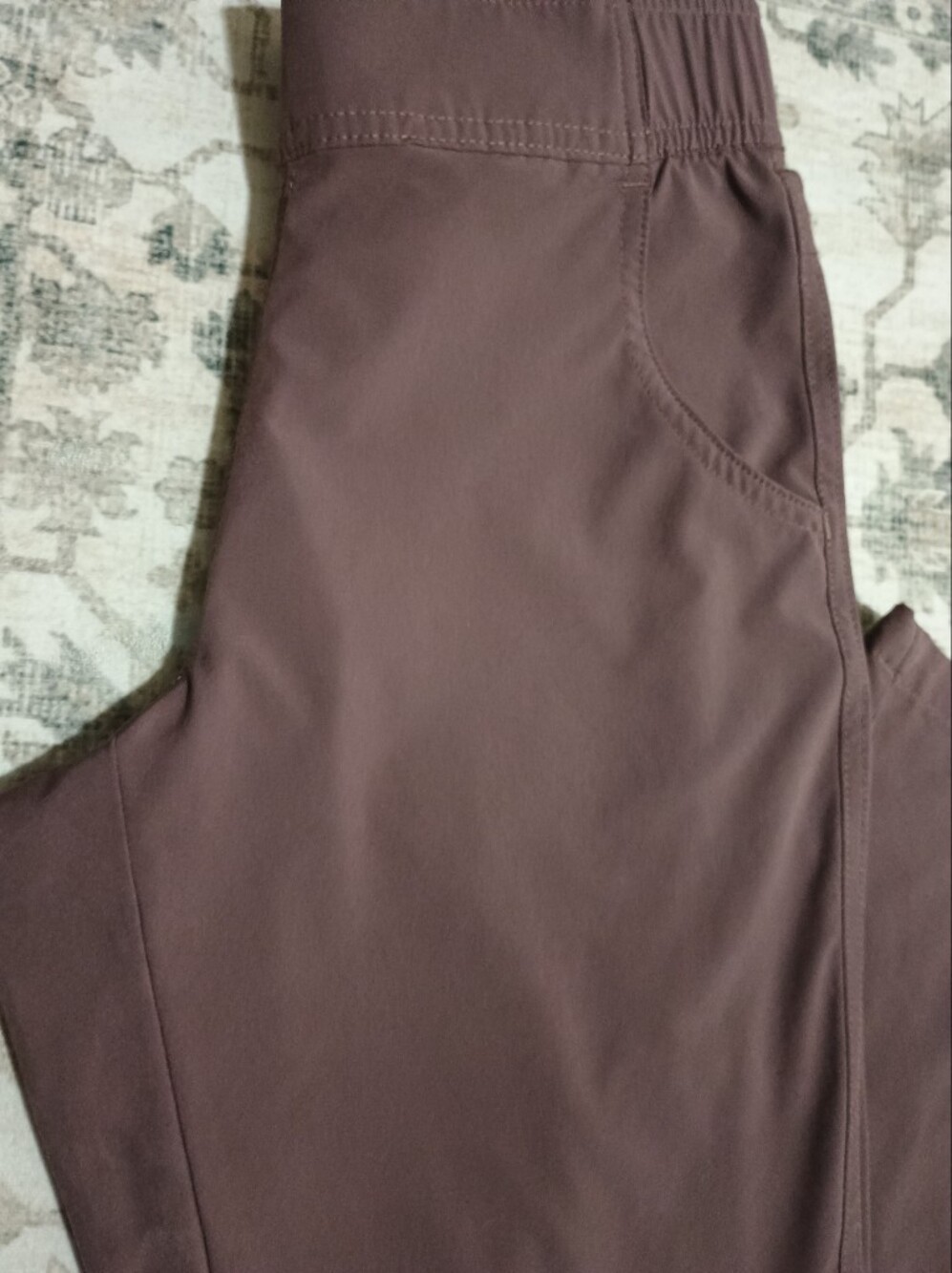 Eddie Bauer Purple Traveler Pants, XS
